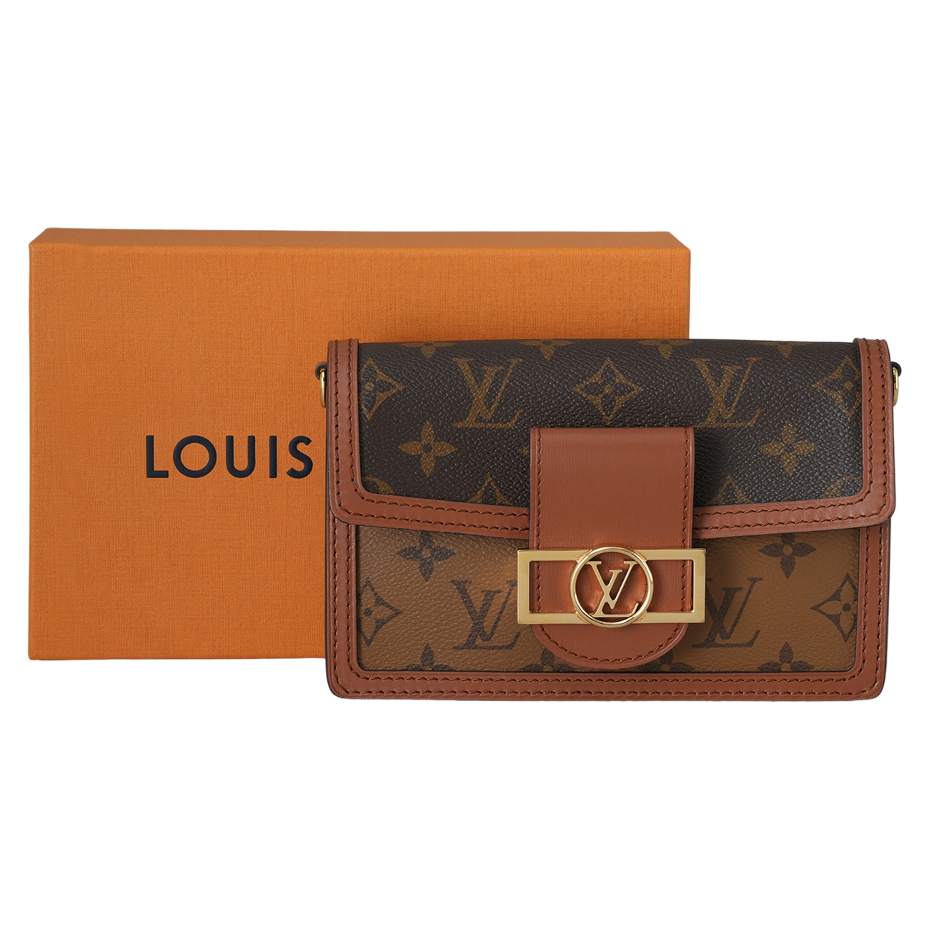LOUIS VUITTON(USED)루이비통 M68746 도핀 체인 월릿 크로스백